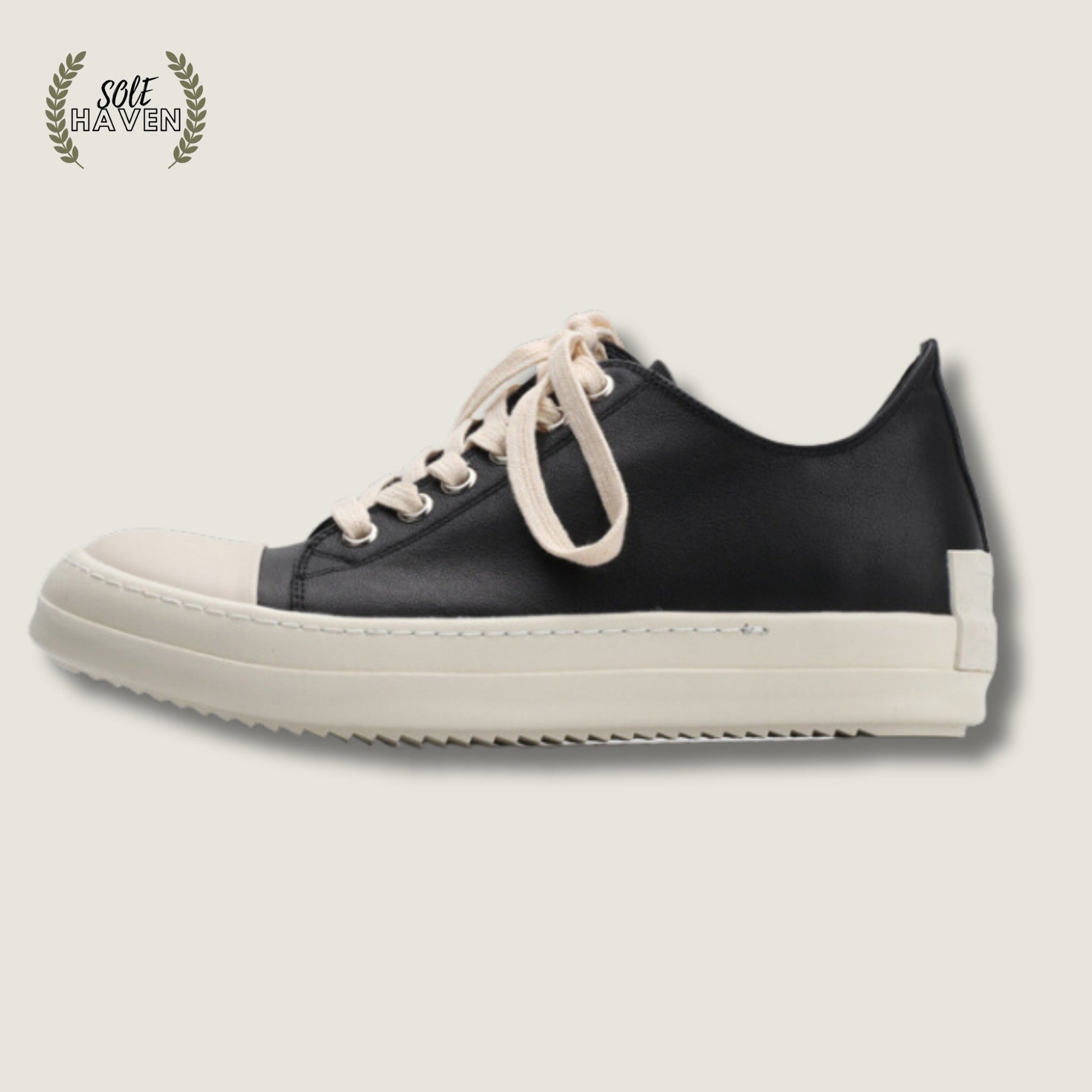 Rick Owens DRKSHDW Low 'Black Milk' - Sole HavenShoesRick Owens