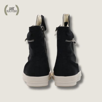 Rick Owens DRKSHDW Ramones Cargo 'Black Dark Dust Milk' - Sole HavenShoesRick Owens