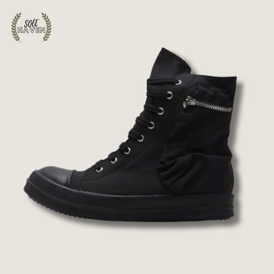 Rick Owens DRKSHDW Ramones Cargo 'Black' - Sole HavenShoesRick Owens