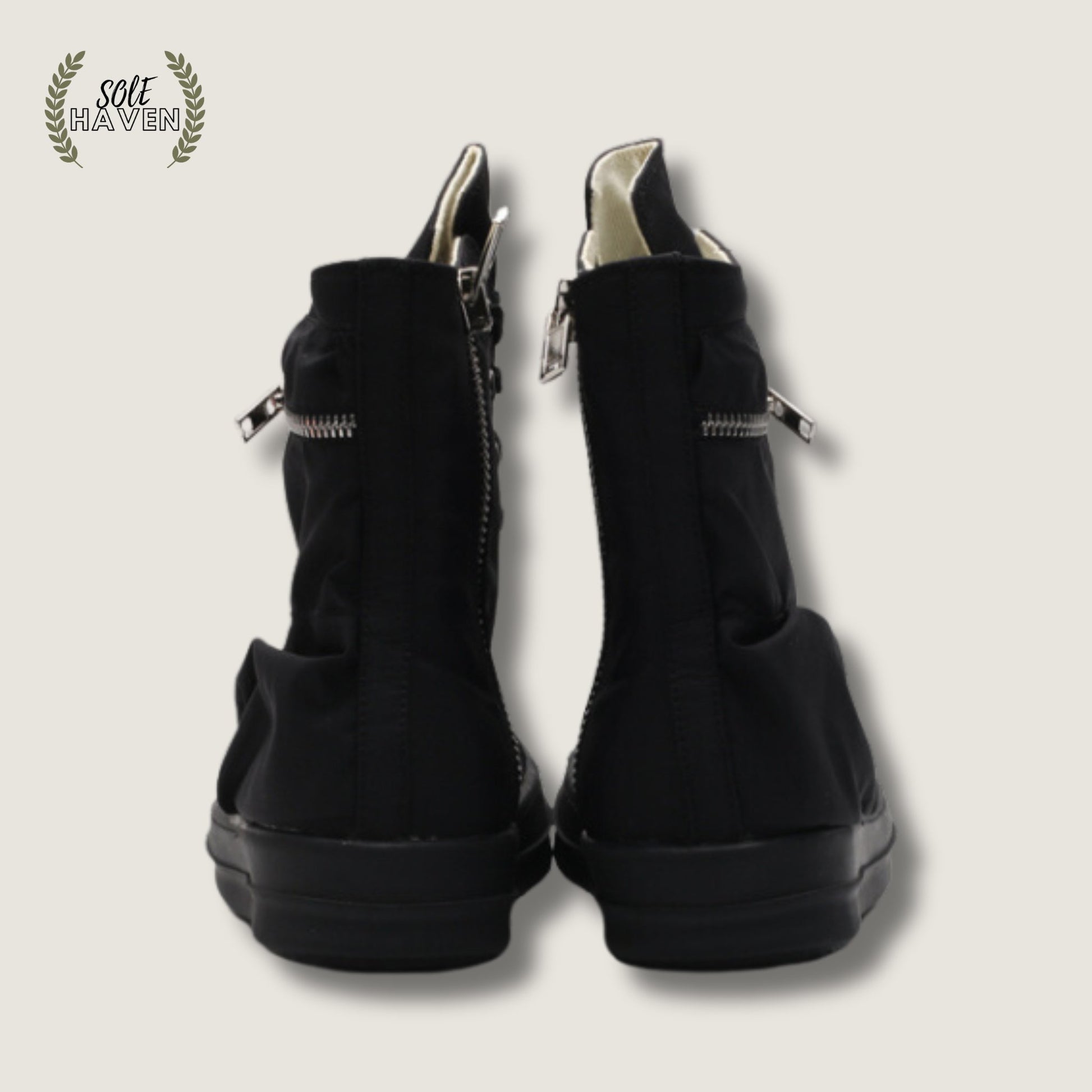 Rick Owens DRKSHDW Ramones Cargo 'Black' - Sole HavenShoesRick Owens