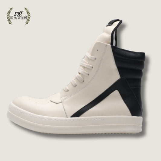 Rick Owens EDFU Geobasket 'White' - Sole HavenShoesRick Owens