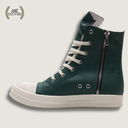 Rick Owens EDFU Sneaker 'Green' - Sole HavenShoesRick Owens