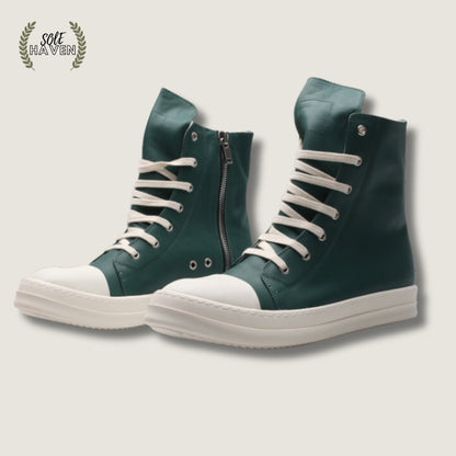 Rick Owens EDFU Sneaker 'Green' - Sole HavenShoesRick Owens