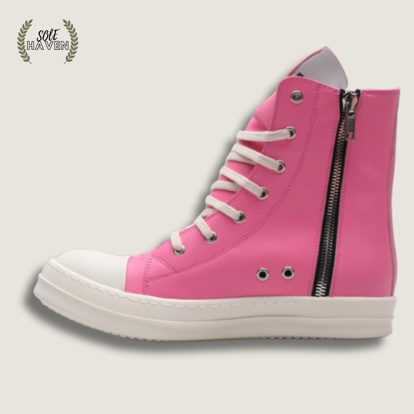 Rick Owens EDFU Sneaker 'Hot Pink' - Sole HavenShoesRick Owens