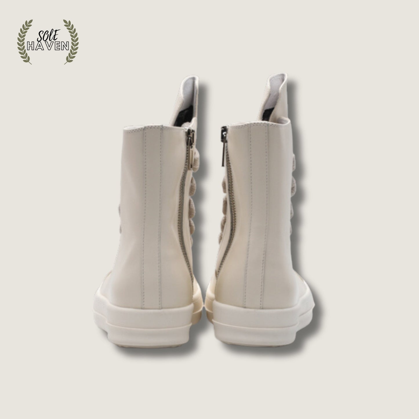 Rick Owens EDFU Sneaker Megalace 'White' - Sole HavenShoesRick Owens