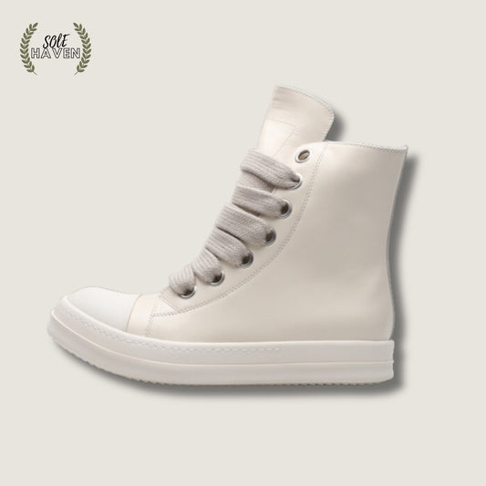 Rick Owens EDFU Sneaker Megalace 'White' - Sole HavenShoesRick Owens