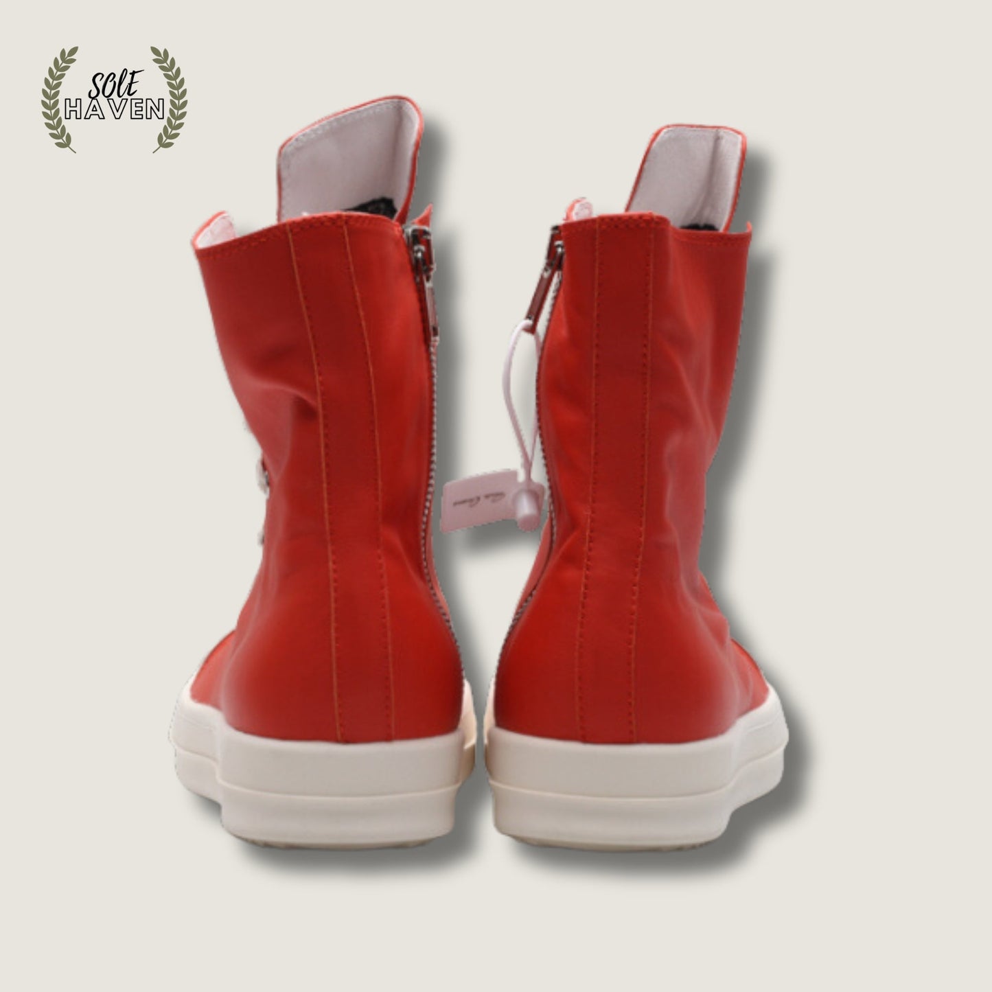 Rick Owens EDFU Sneaker 'Red' - Sole HavenShoesRick Owens