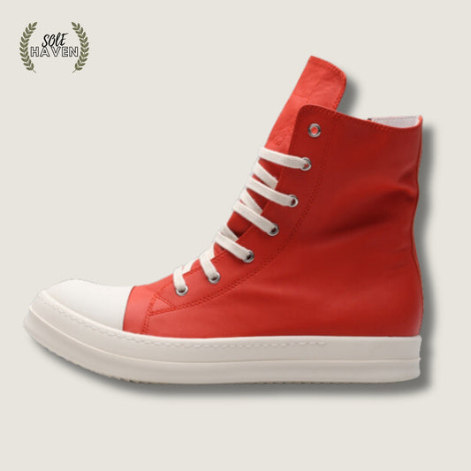 Rick Owens EDFU Sneaker 'Red' - Sole HavenShoesRick Owens