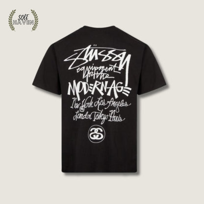 Stussy Modern Age Tee 'Black' - Sole HavenShirtStussy