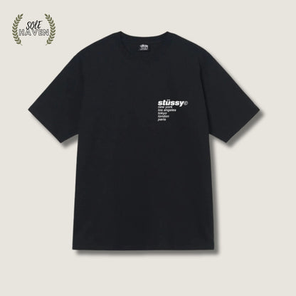 Stussy Strawberry Tee 'Black' - Sole HavenShirtStussy