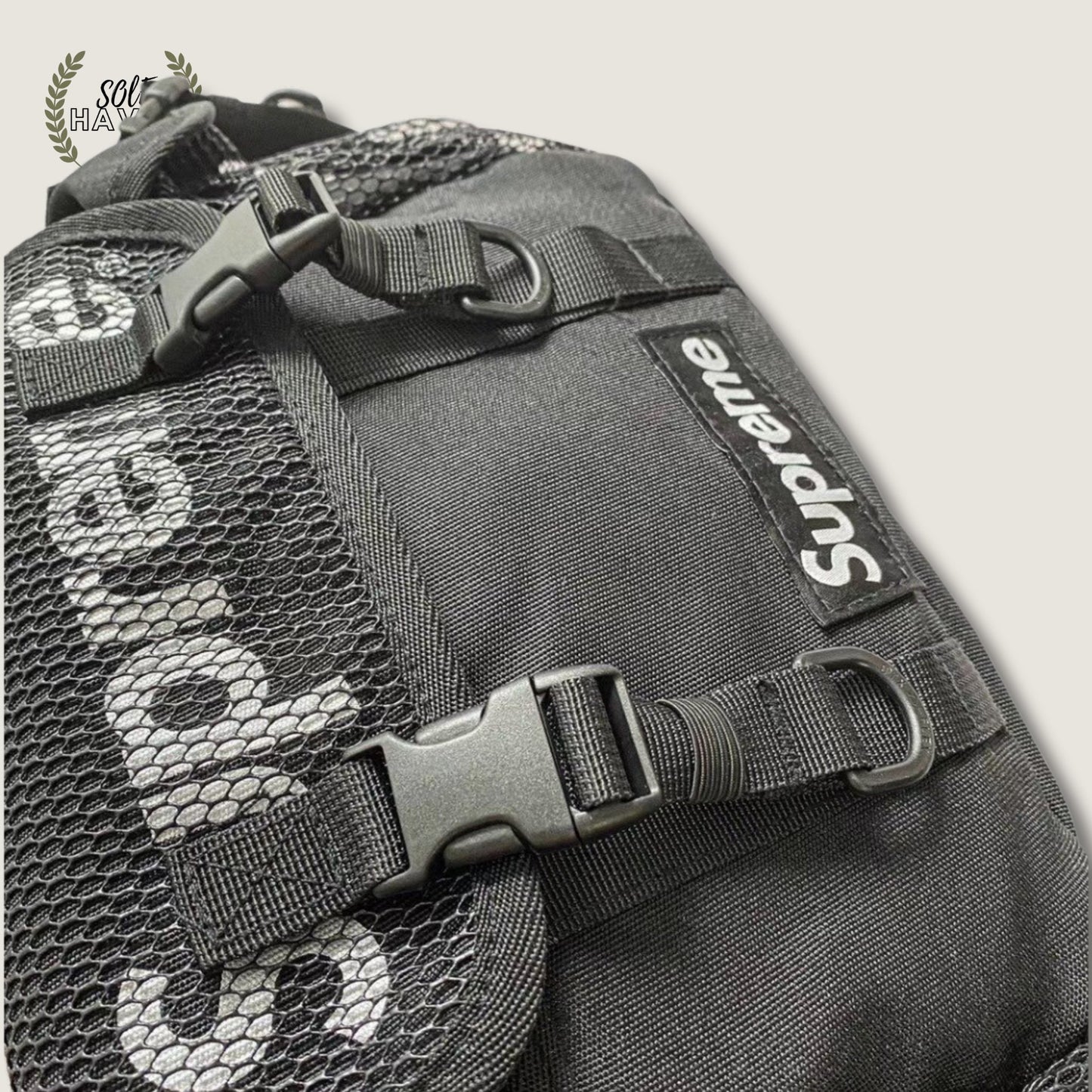 Supreme Waist Bag (SS20) Black - Sole HavenSupreme