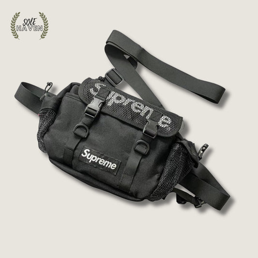 Supreme Waist Bag (SS20) Black - Sole HavenSupreme