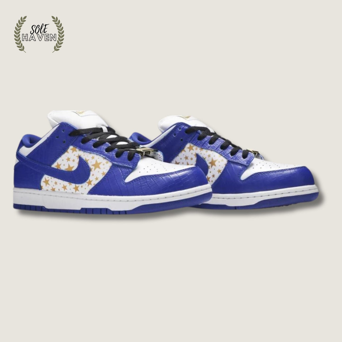 Supreme x Dunk Low OG SB QS 'Hyper Royal' - Sole HavenShoesNike