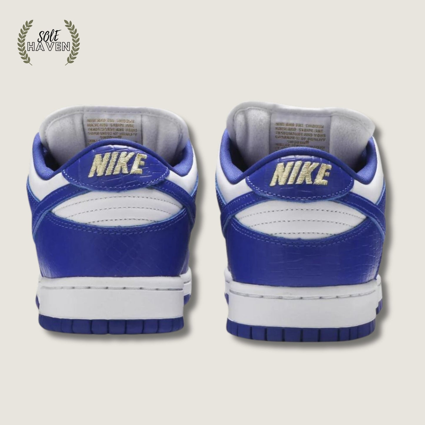 Supreme x Dunk Low OG SB QS 'Hyper Royal' - Sole HavenShoesNike