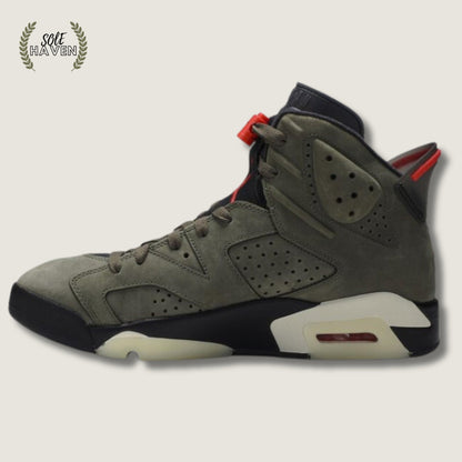 Travis Scott x Air Jordan 6 Retro 'Olive' - Sole HavenShoesNike