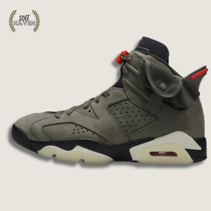 Travis Scott x Air Jordan 6 Retro 'Olive' - Sole HavenShoesNike