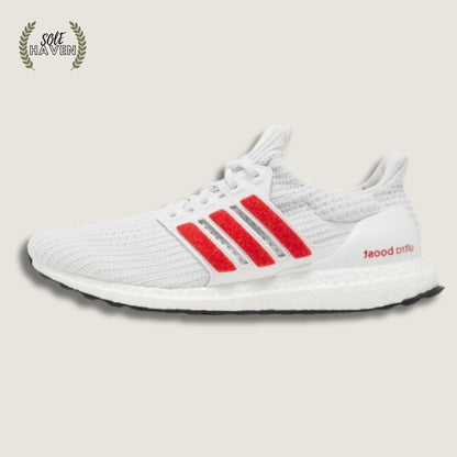 UltraBoost 4.0 DNA 'White Scarlet' - Sole HavenShoesAddidas