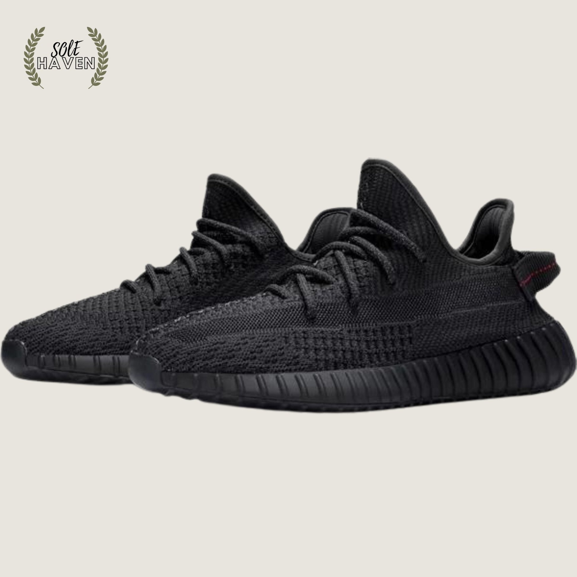 Yeezy Boost 350 V2 Black (Non-Reflective) - Sole HavenShoesYeezy